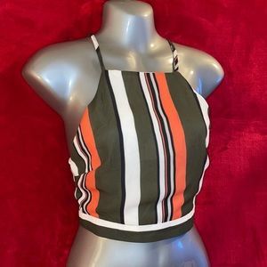 PAPAYA HALTER TOP SM